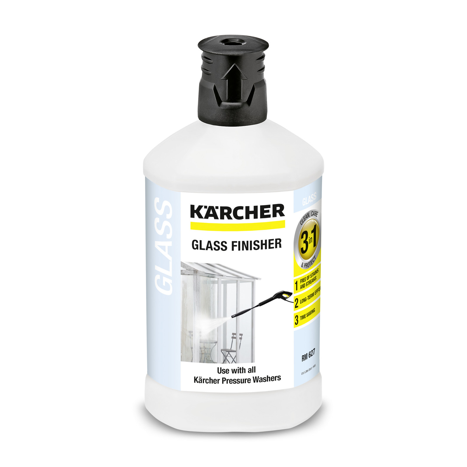 Kärcher 6.295-474.0 Acabado de vidrio 3 en 1 1 L