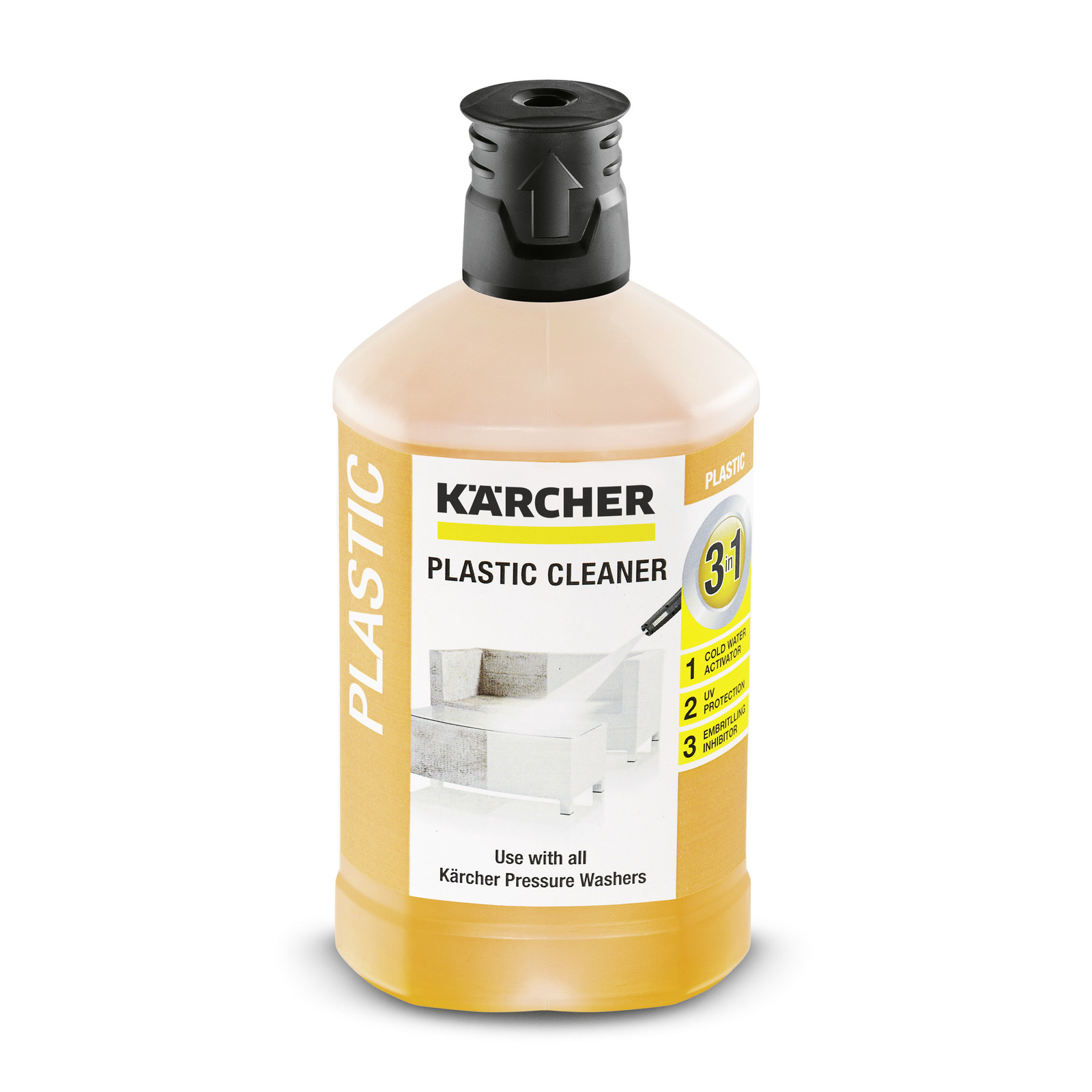 Kärcher 6.295-758.0 Limpiador de plástico 3 en 1 1L