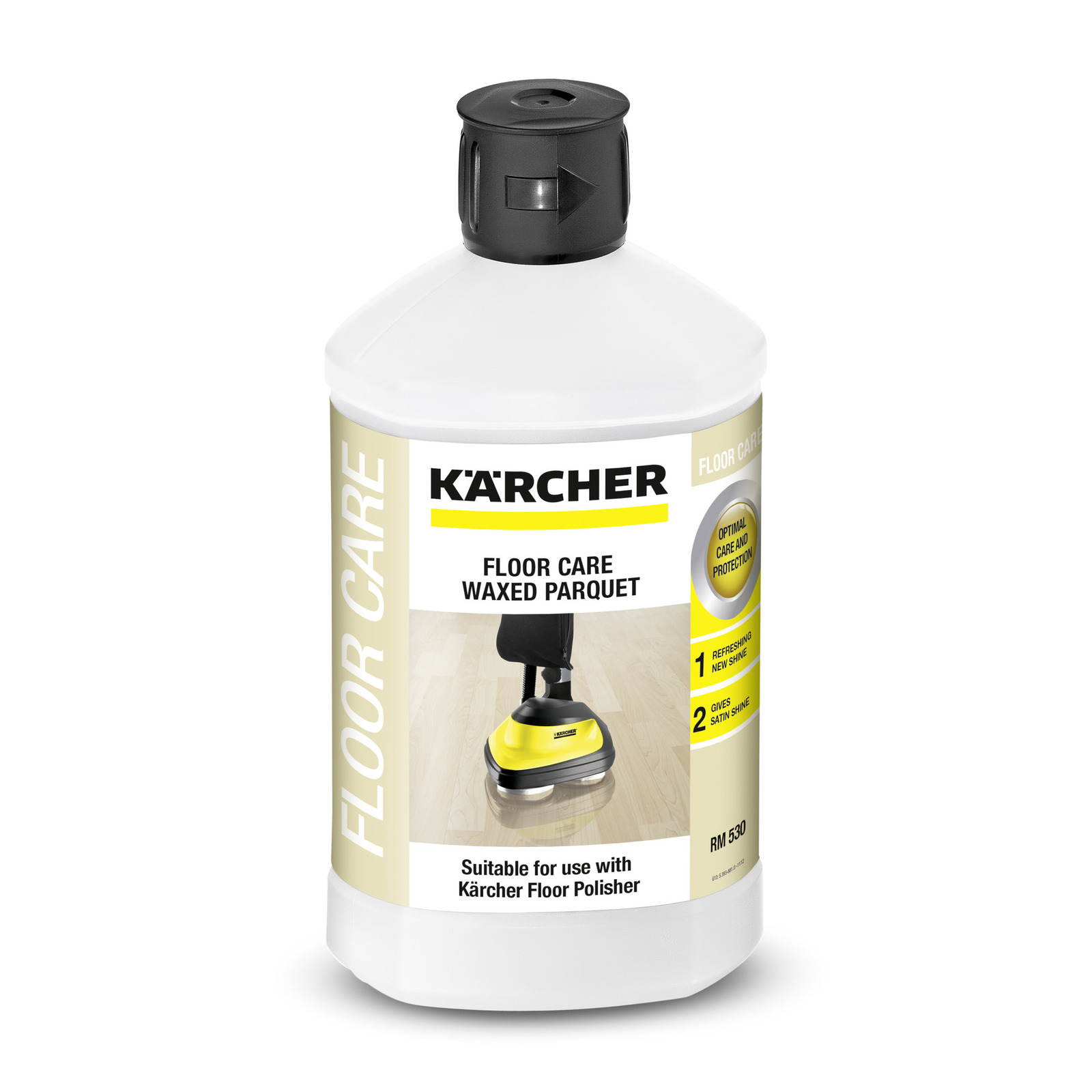 Kärcher 6.295-778.0 RM530 Cuidado para suelos encerados/encerados Acabado al aceite y a la cera 1 L