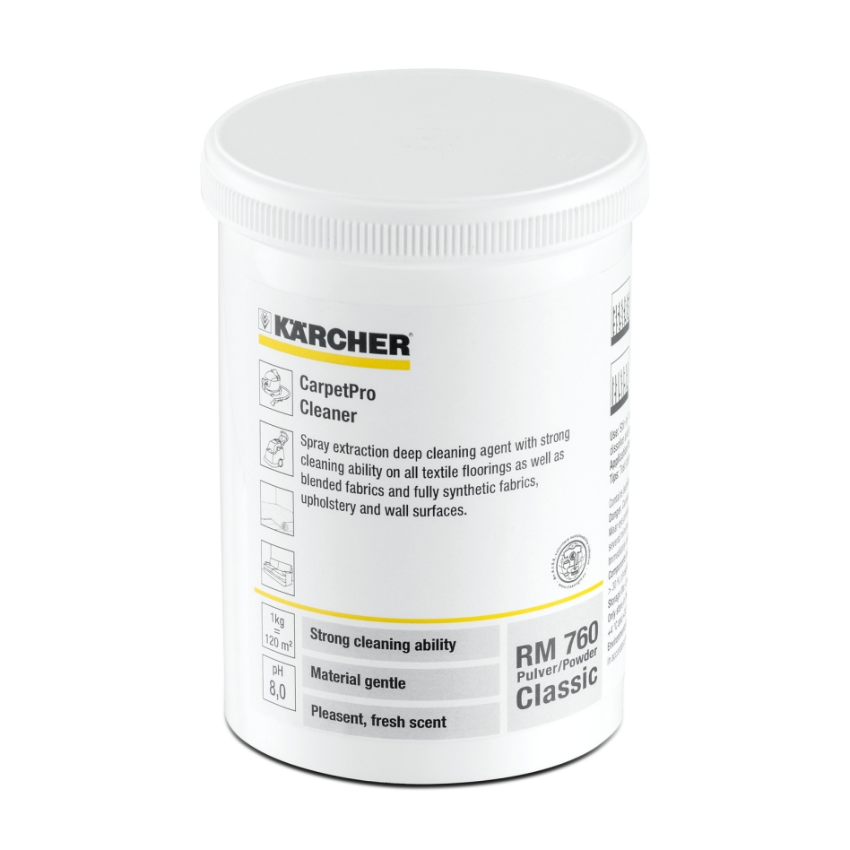 Kärcher Professional 6.290-175.0 Limpiador CarpetPro RM 760 polvo Classic, 0,8 kg