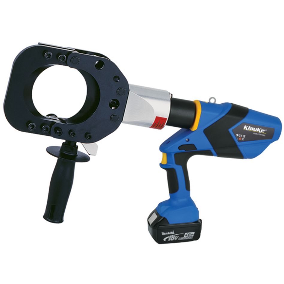 Klauke 900091170 ESG 85 CFM Cortacables hidráulico a batería 85 mm 18 Voltios 4,0 AH Li-ion