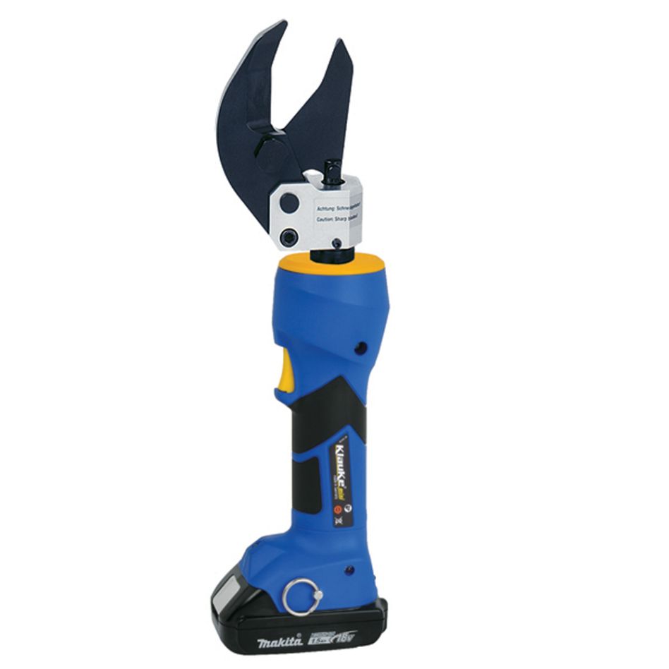 Klauke 900091105 ES 32 CFM Cortacables hidráulico a batería 32 mm 18 Voltios 1,5 AH Li-ion