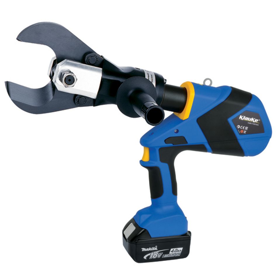 Klauke 900091120 ES 65 CFM Cortacables hidráulico a batería 65 mm 18 Volt 3.0 AH Li-ion