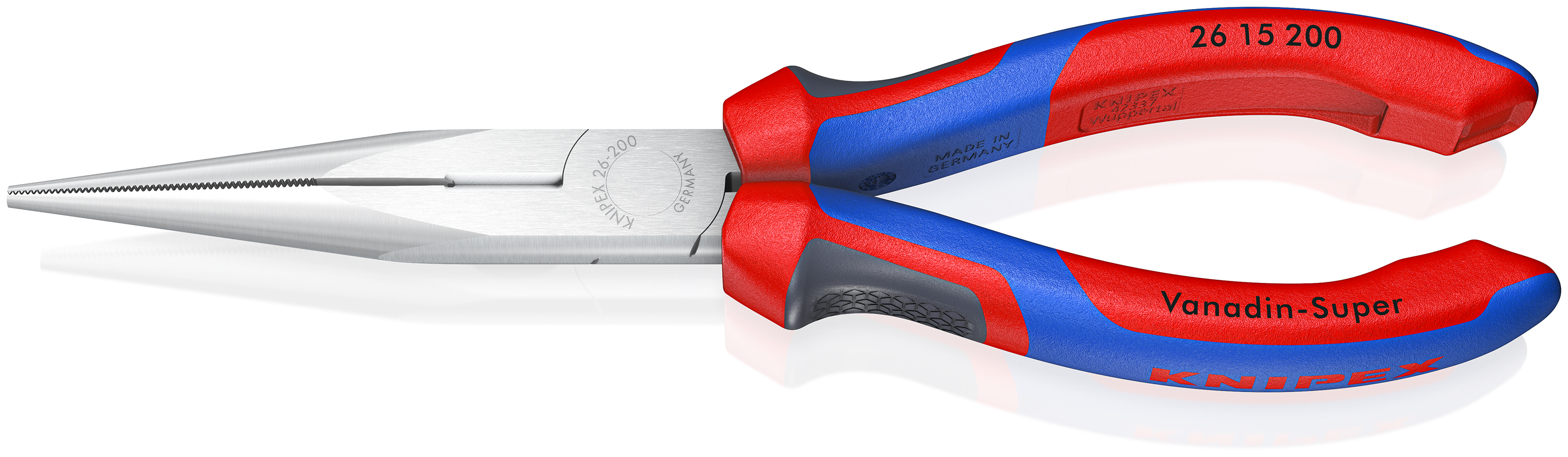 Knipex 26 15 200 Alicate telefoto recto + cortador lateral 200 mm