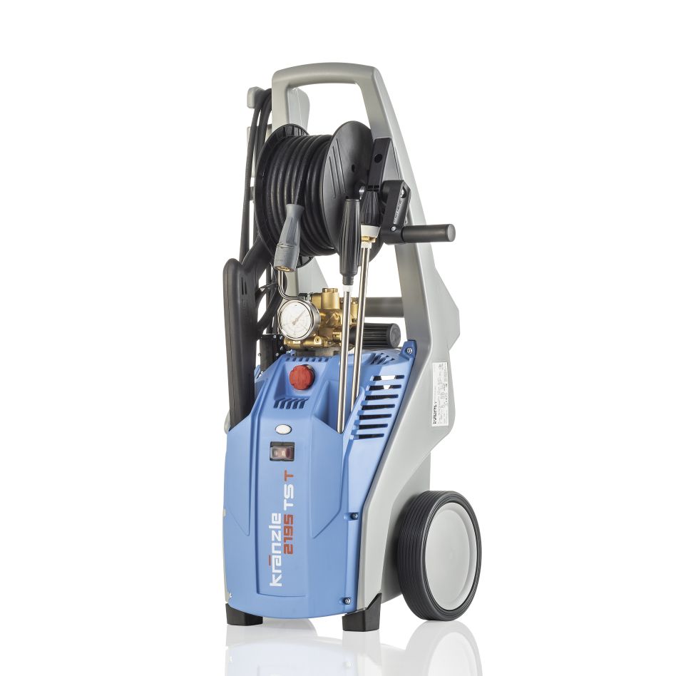 Kränzle 60406.0 K 2195 TST Limpiadora de alta presión de agua fría + Limpiador de suciedad 230 Volt 180 Bar