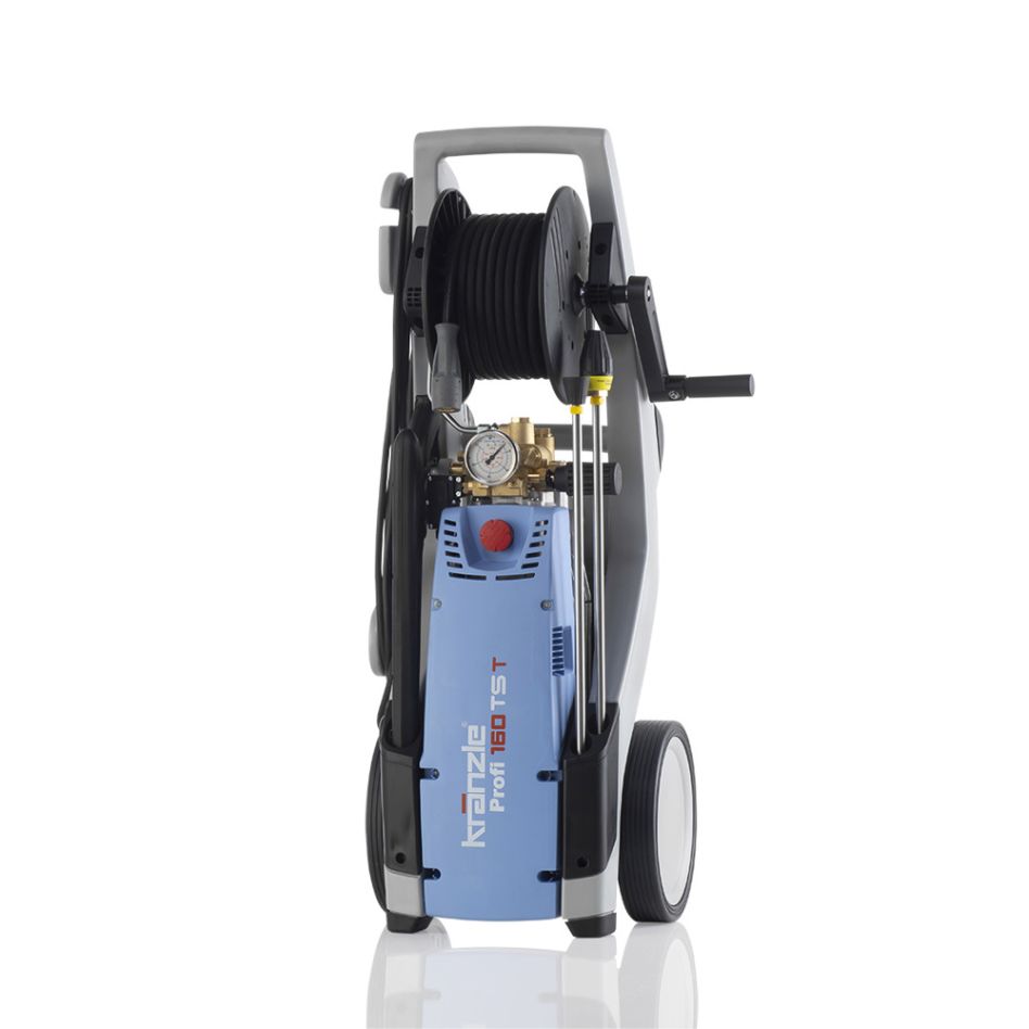 Kränzle 60600.0 Profi 160 TST Limpiadora de alta presión de agua fría + Boquilla de suciedad 230 Volt 140 Bar