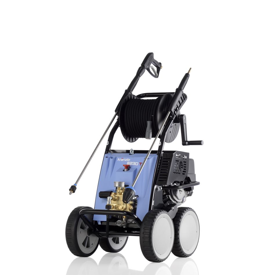 Kränzle 62001.3 B230T Limpiadora de agua fría con motor Honda + Boquilla de suciedad 200 Bar