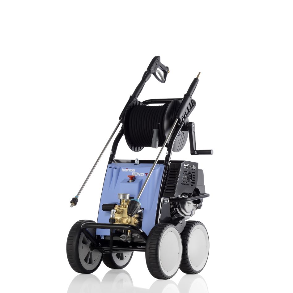 Kränzle 62002.3 B240T Limpiadora de agua fría con motor Honda + Boquilla de suciedad 220 Bar