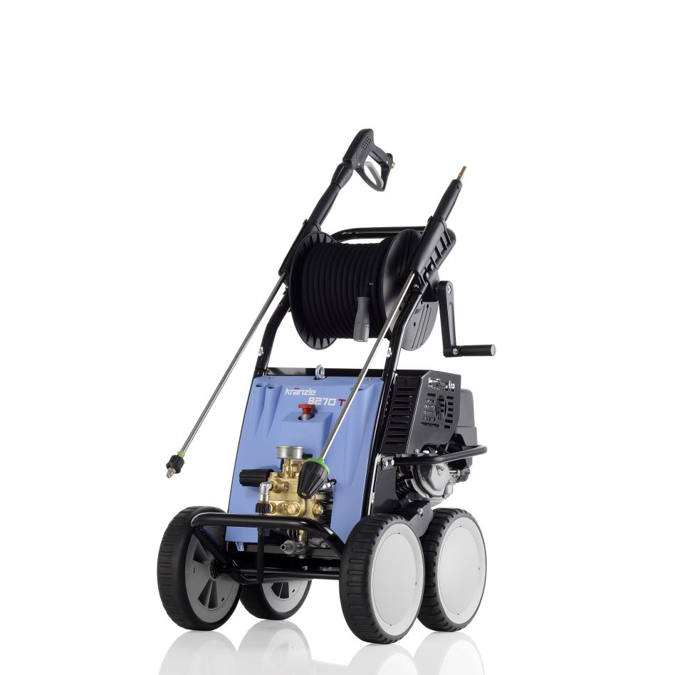 Kränzle 62003.3 B270T Limpiadora de agua fría con motor Honda + Boquilla de suciedad 250 Bar