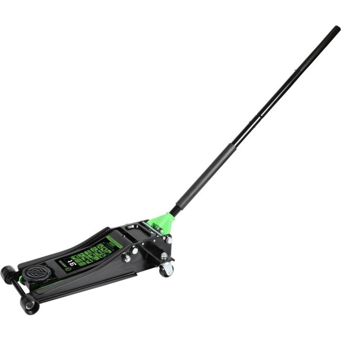 KS Tools 512.5015 Gato hidráulico de acero COMPETITION 3000 kg plano