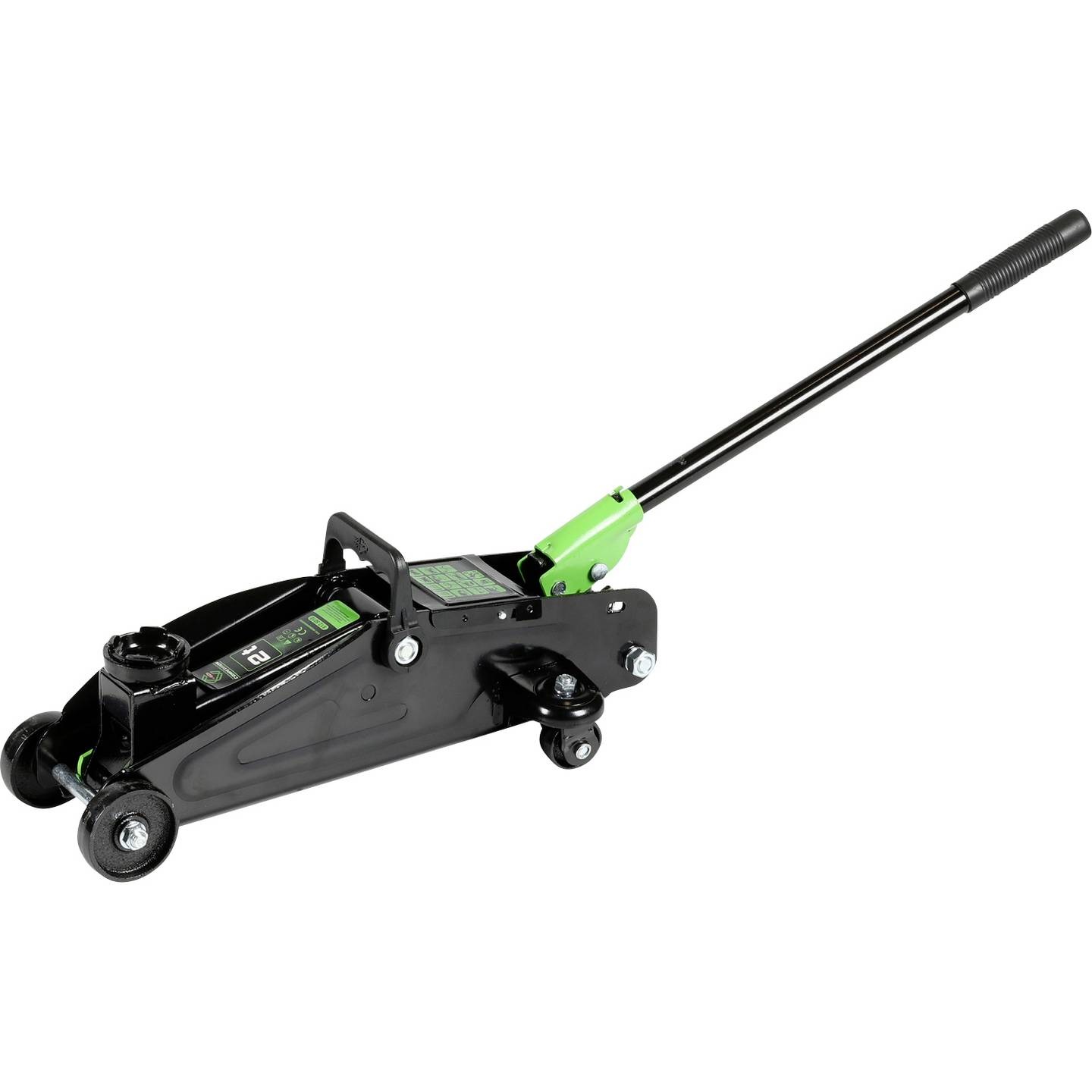 KS Tools 512.5010 Gato de taller de acero COMPETITION 2000 kg