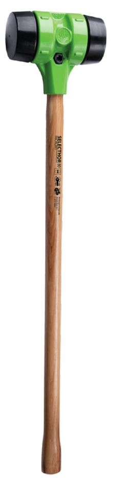 Kukko 3-080112-GU-GU-1 SELECTHOR GU Martillo de impacto blando largo &Oslash; 80 mm largo 900 mm