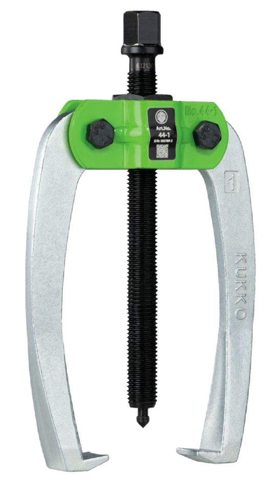 Kukko 44-1 Extractor industrial de 2 brazos 100 x 100 mm con mordazas de transmisi&oacute;n de fuerza y autocentrantes