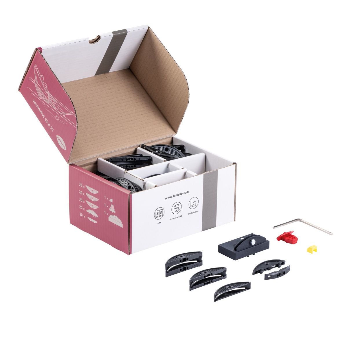 Lamello 145700 LC P-16 Kit de inicio del sistema de conexión