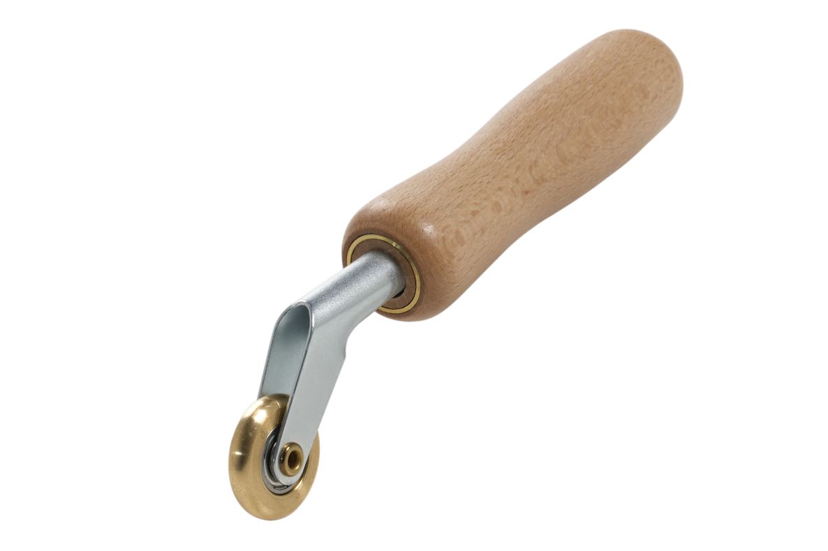 Leister 106.972 Rodillo de presión de latón con rodamiento de bolas