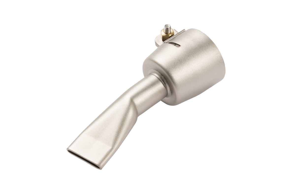 Leister 107.123 Boquilla de ranura ancha, de presión (ø 31,5) 20 x 2 mm, 15°