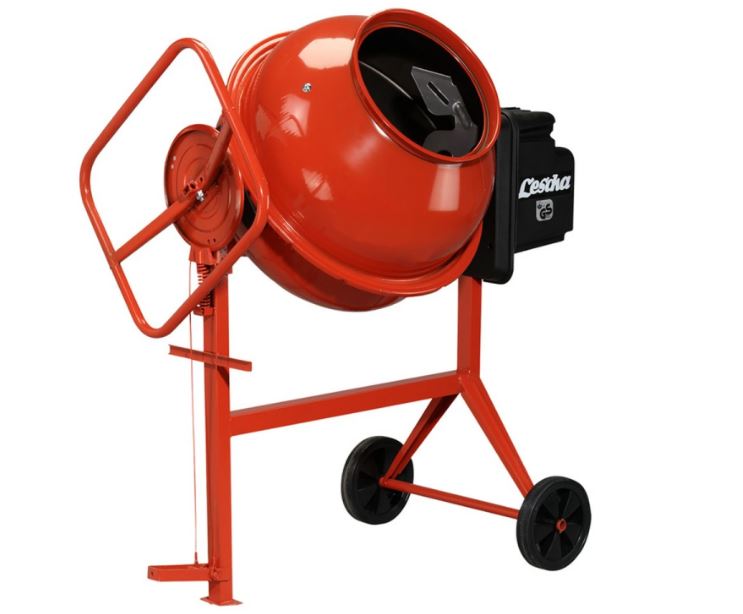 Lescha 61255 Hormigonera SM145 con freno de pie