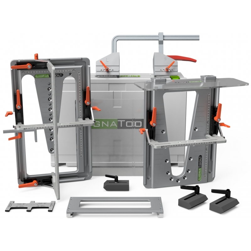 Lignatool LTA1045 LT120CF Juego de plantillas de corte de cola de milano paquete de confort