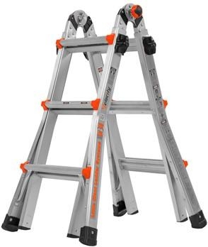 Little Giant 48414100 Escalera telescópica plegable Velocity 4x3 peldaños