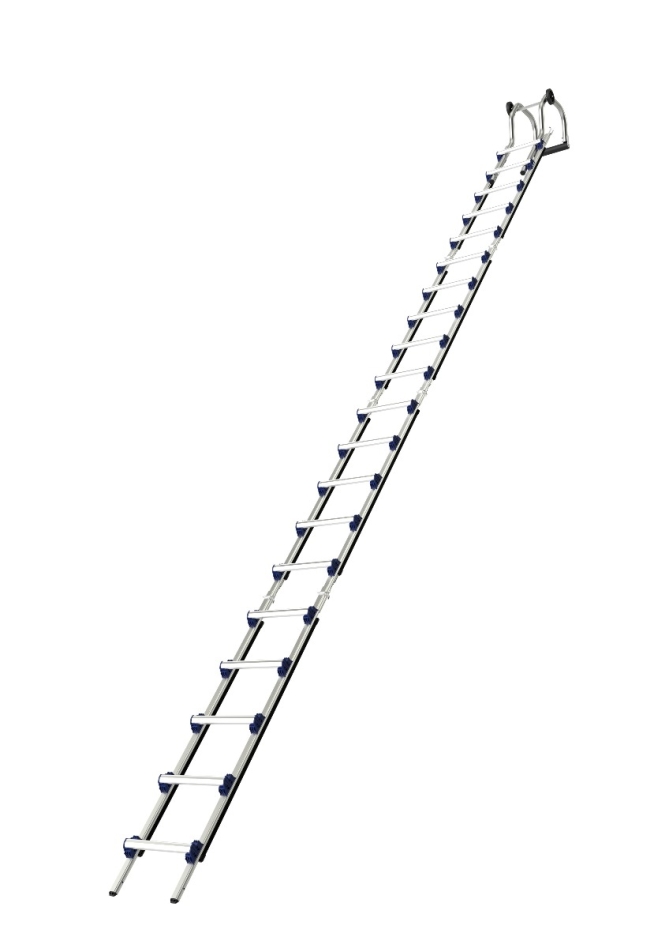 Little Jumbo 1202453733 Escalera de techo EVOKLIP 6,7 m