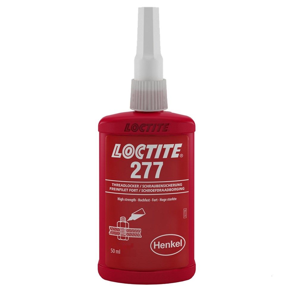 Loctite 2596560 277 Fijador de roscas rojo de alta viscosidad 50 ml