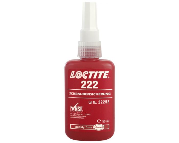 Loctite 195743 222 Fijador de roscas bajo 50 ml