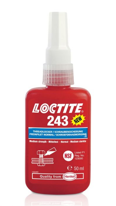 Loctite 1335884 243 Fijador de roscas medio 50 ml