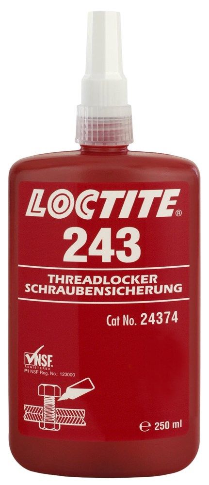 Loctite 1335868 243 Fijador de roscas medio 250 ml