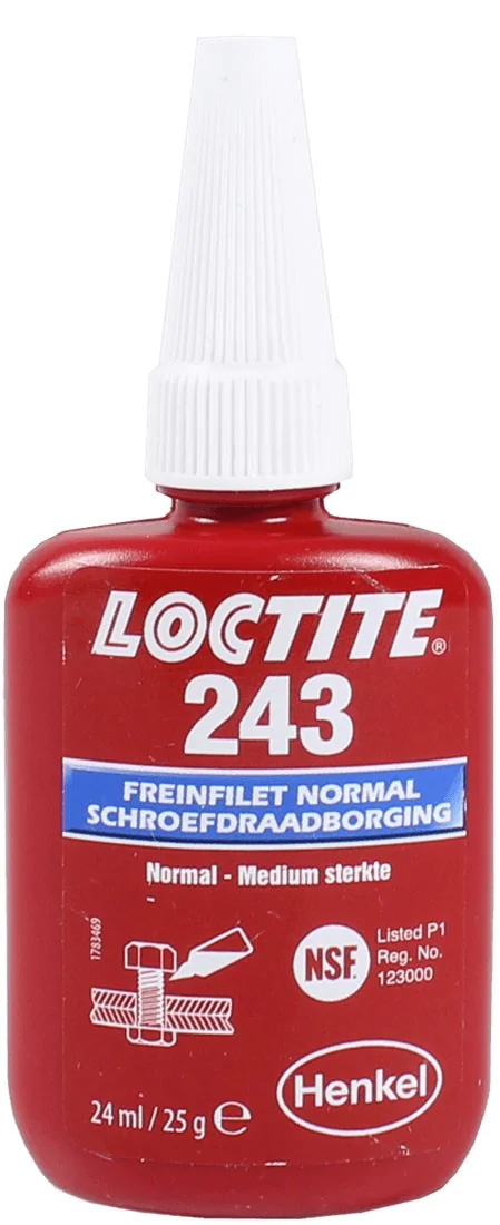 Loctite 1370559 243 Fijador de roscas medio 24 ml