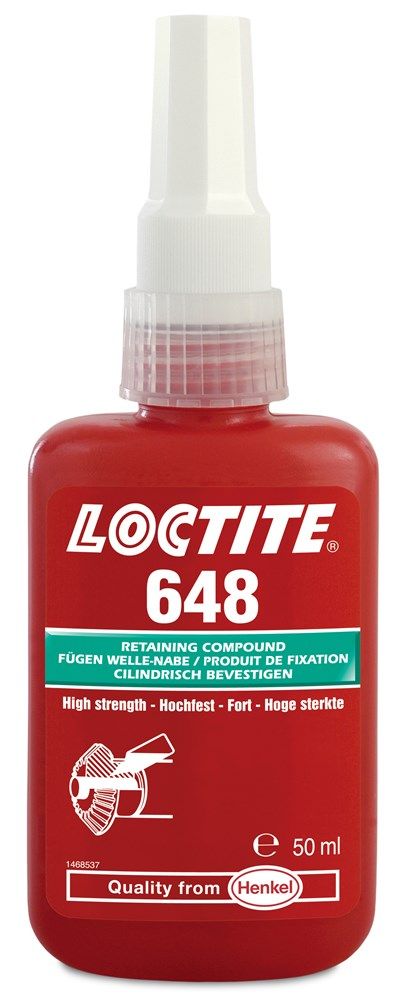 Loctite 1804416 648 Retenedor Casquillo y retén de cojinete 50 ml