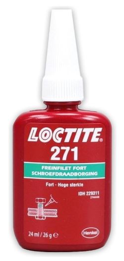 Loctite 229311 271 Fijador de roscas fuerte 24 ml