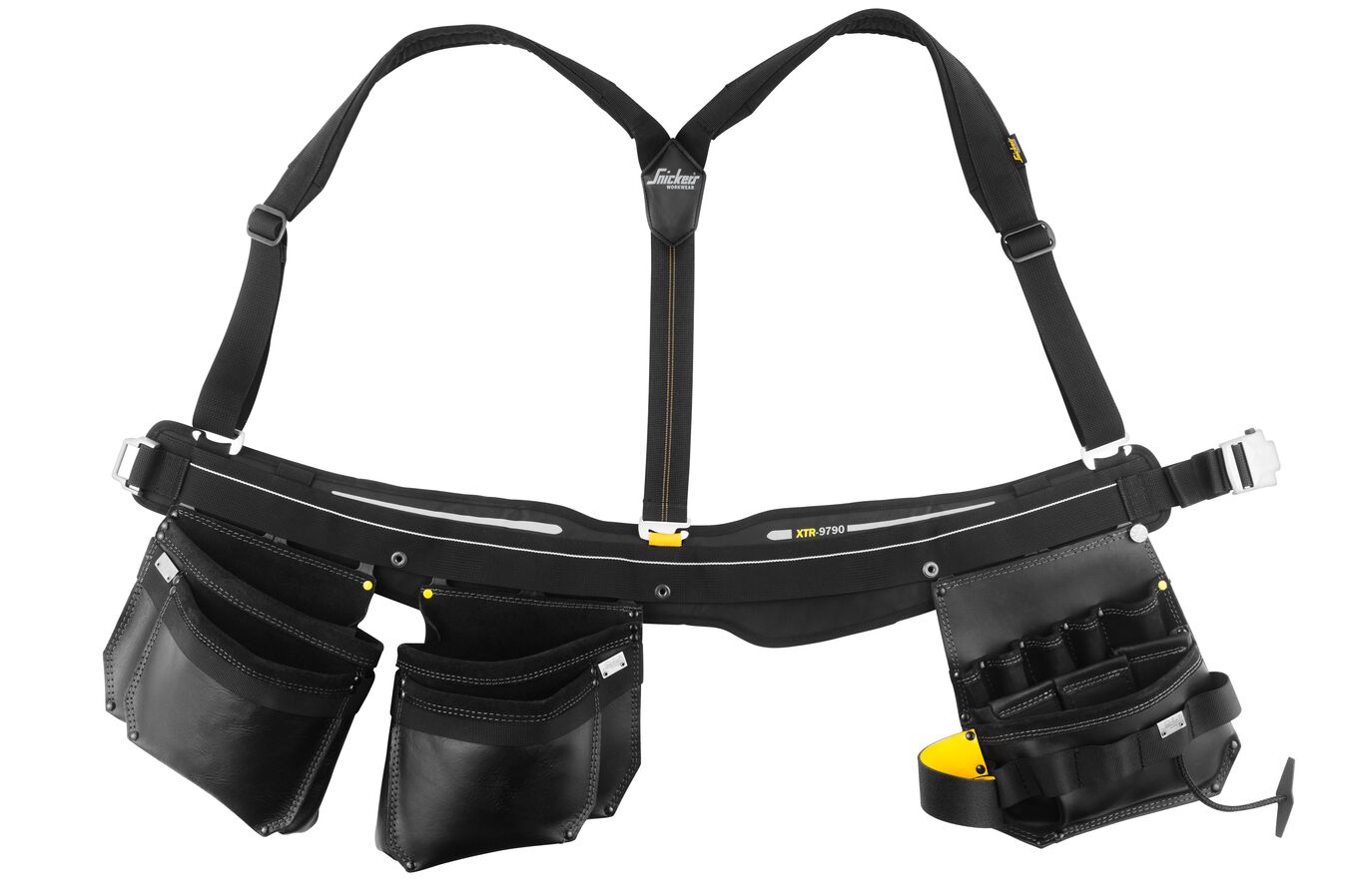Snickers Workwear 9780XTR Cinturón de herramientas para electricista Cinturón de herramientas negro