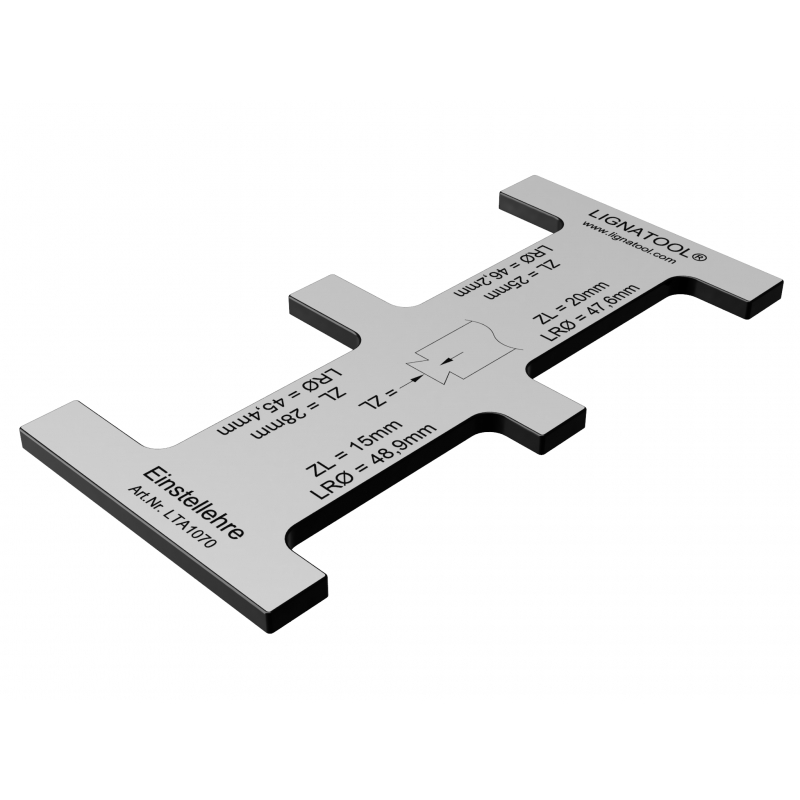 Lignatool LTA1070 Plantilla de ajuste