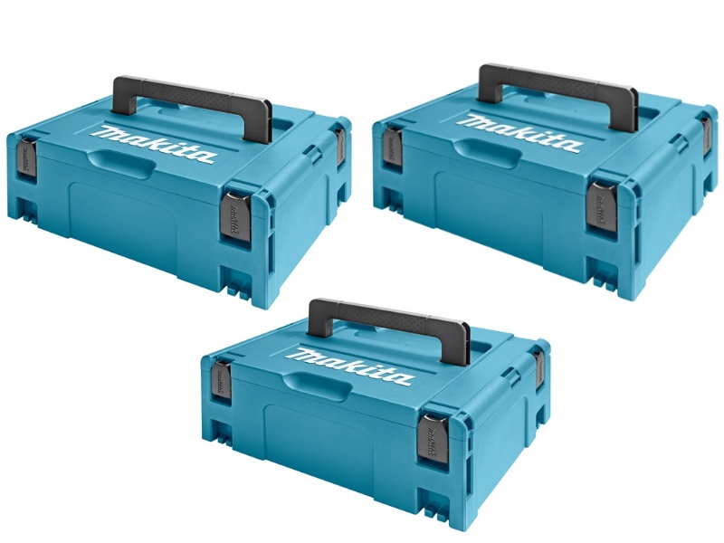 Makita Accesorios M-BOX2PACK Envase de 3 Systainer Mbox nº 2