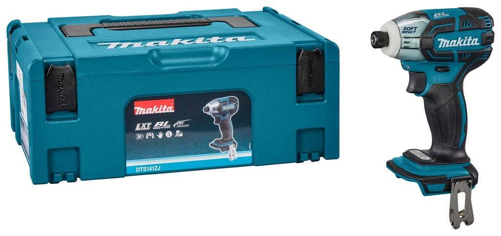 Makita DTS141ZJ Atornillador Impulse 18 voltios Cuerpo sin baterías ni cargador