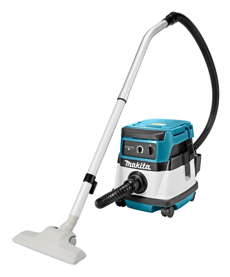 Makita DVC860LZ Aspiradora híbrida 2x18V o 230 Volt sin baterías ni cargador