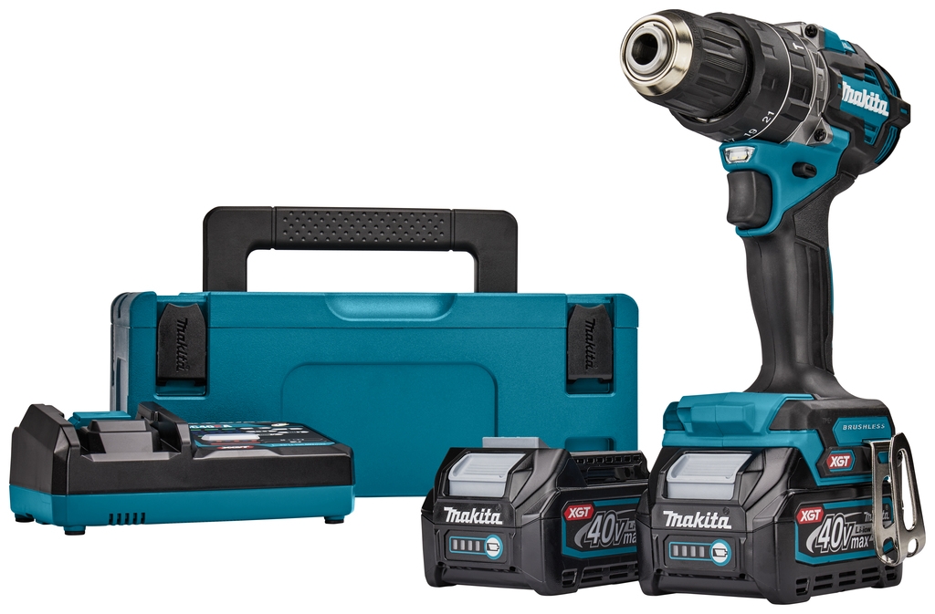 Makita HP002GD201 Martillo perforador sin cable 40V max 2.5Ah Li-Ion en Mbox