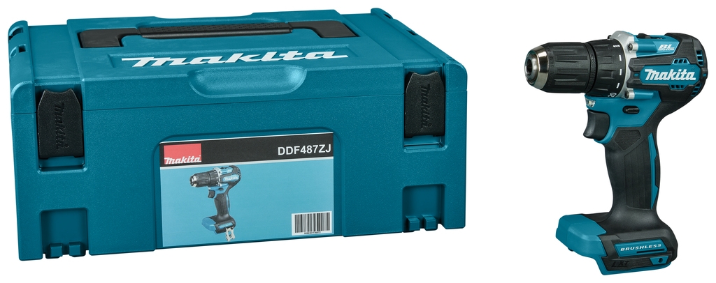 Makita DDF487ZJ Taladro sin cable 18V sin baterías ni cargador en Mbox