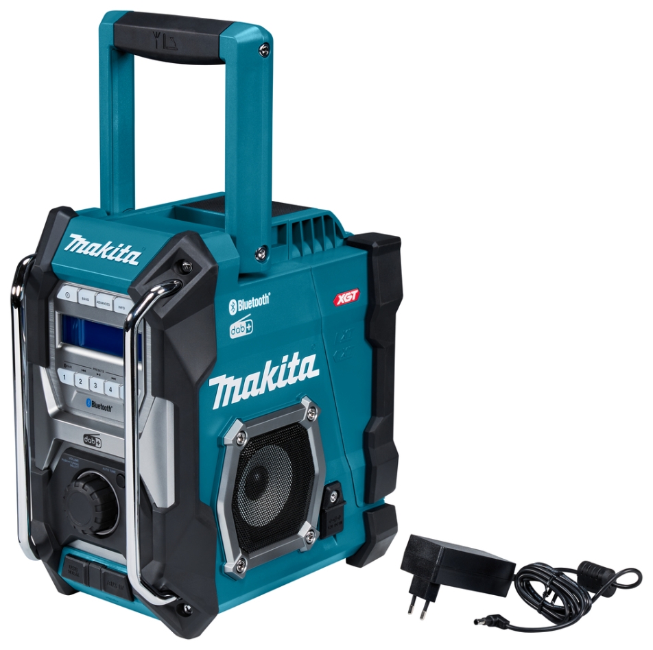 Makita MR004GZ Radio de construcción FM DAB/DAB+ Bluetooth 40V máx. excl. baterías y cargador