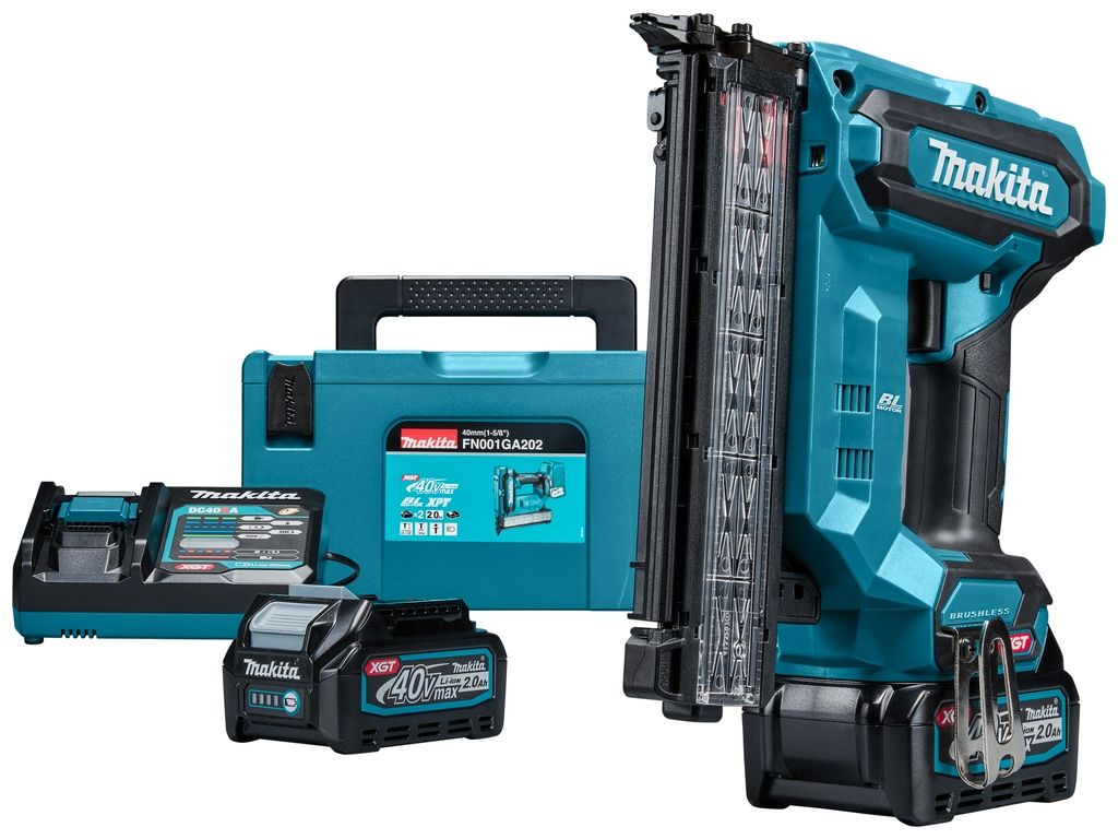 Makita FN001GA202 Tacker Brad 40V max 2.0Ah Li-Ion en MBox