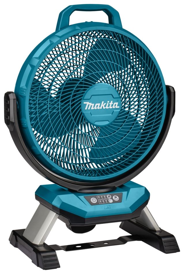 Makita DCF301Z Ventilador de 14,4-18 voltios con función de oscilación, sin baterías ni cargador