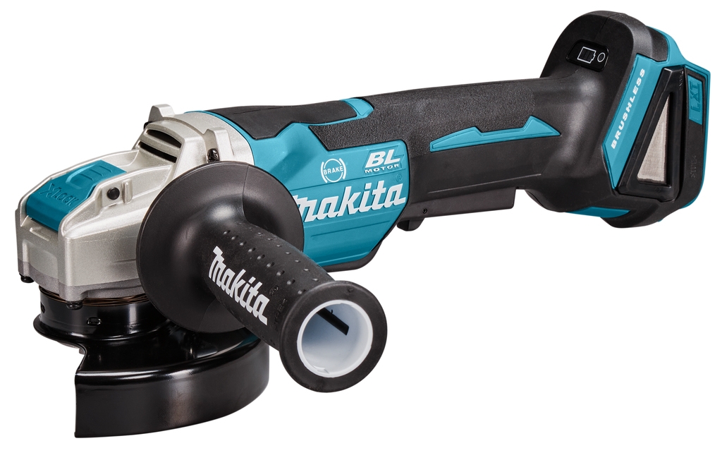 Makita DGA520ZX1 Amoladora angular X-Lock 125mm con interruptor de seguridad 18V excl. baterías y cargador en caja