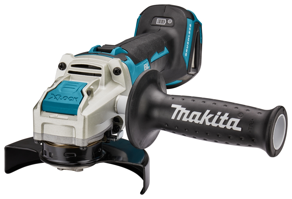 Makita DGA521ZX1 Amoladora angular X-Lock 125mm con interruptor de bloqueo 18V excl. baterías y cargador en caja
