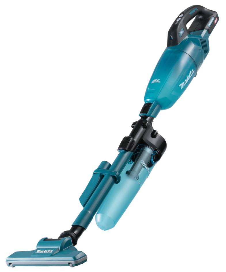 Makita CL001GZ20 Accu stick hoover azul 40V max excl. baterías y cargador con aspirador ciclónico
