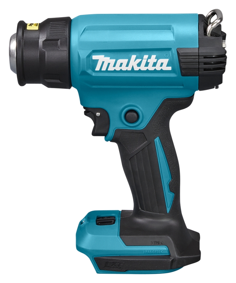Makita DHG181ZK Pistola de aire caliente de 18 V sin baterías ni cargador en maletín de plástico