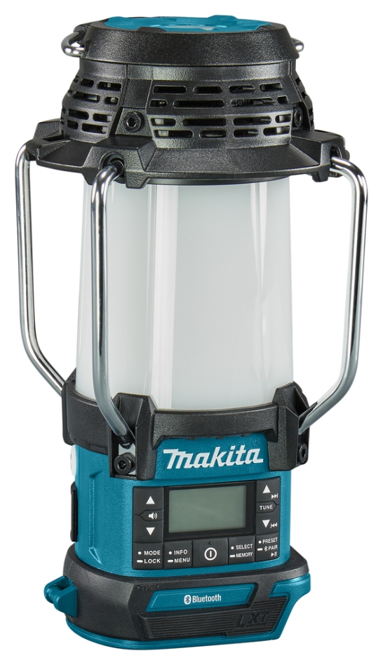 Makita DMR056 14,4 V / 18 V Lámpara de camping con radio DAB+ y Bluetooth