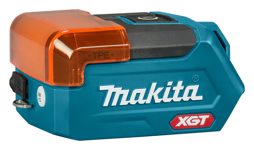 Makita ML011G Bloque linterna a pilas 40V Led con salida USB excl. pilas y cargador
