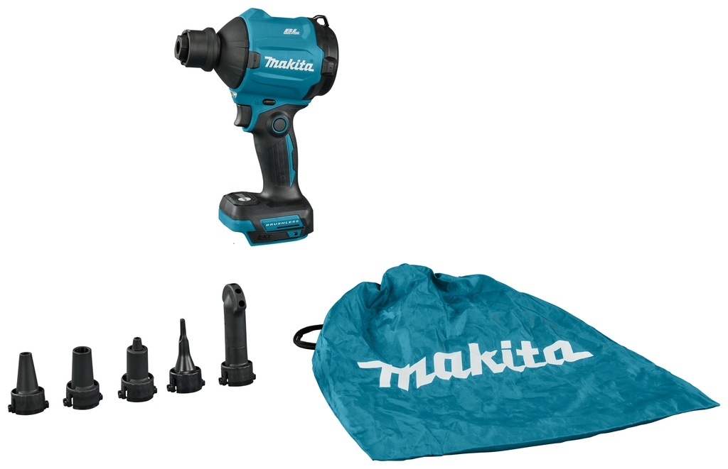 Makita DAS180Z Máquina de soplado y aspiración 18V Max sin baterías ni cargador