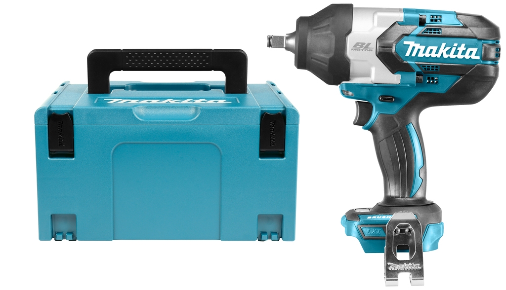 Makita DTW1002ZJ Llave de impacto 1/2" 1000Nm 18 Voltios sin baterías ni cargador