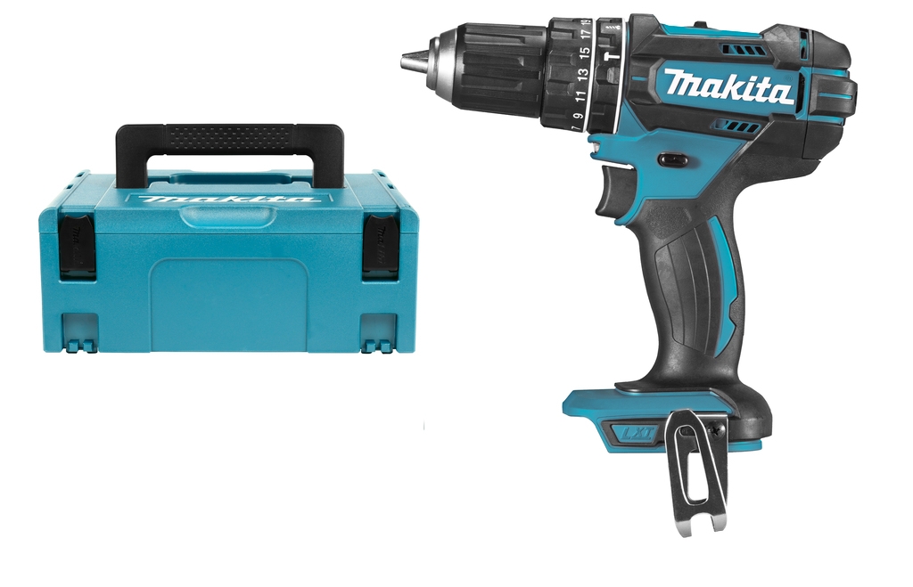 Makita DHP482ZJ Taladro de percusión 18V sin baterías ni cargador